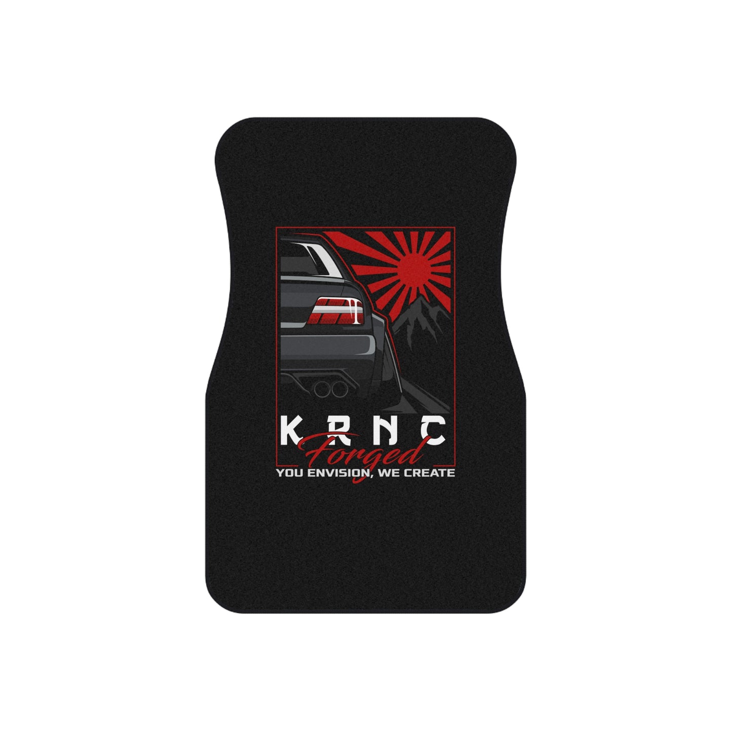 KRNC Forged - Alfombrillas Coche (Juego de 4)