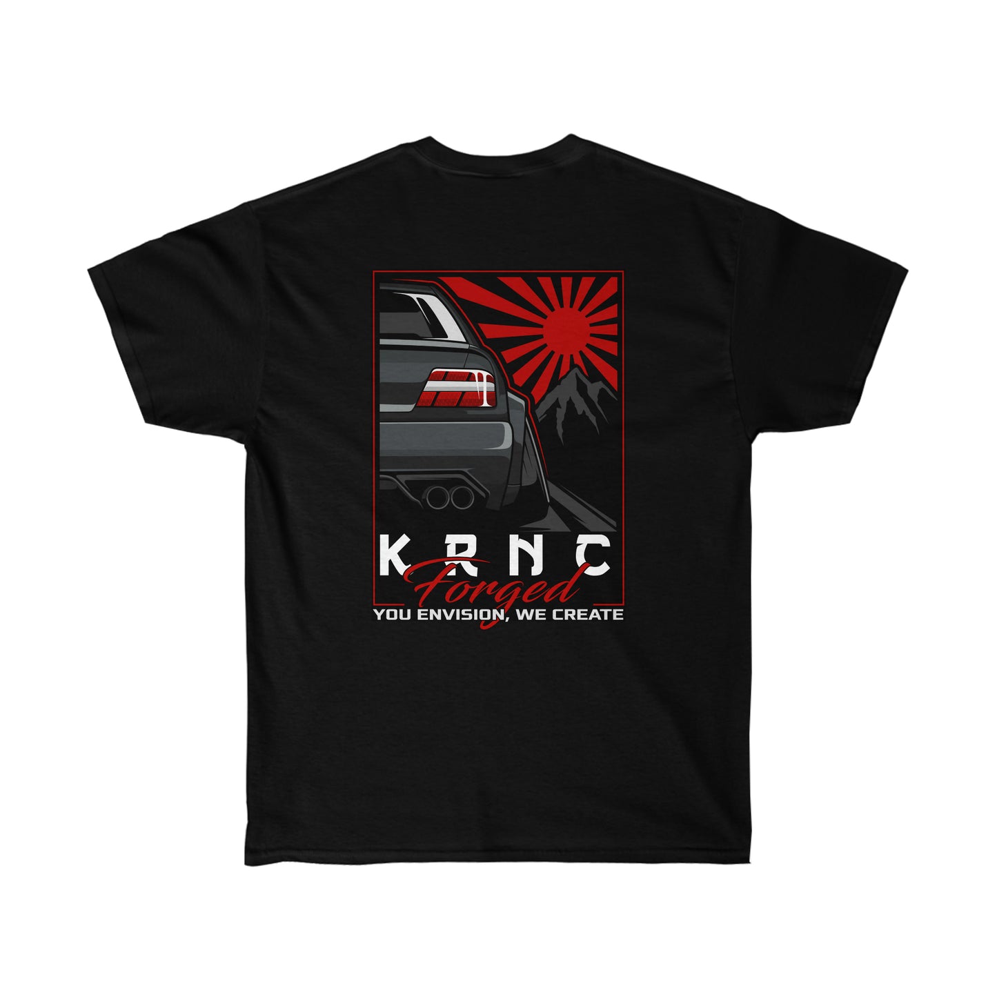 KRNC Forged - Camiseta de cazador de sol naciente 