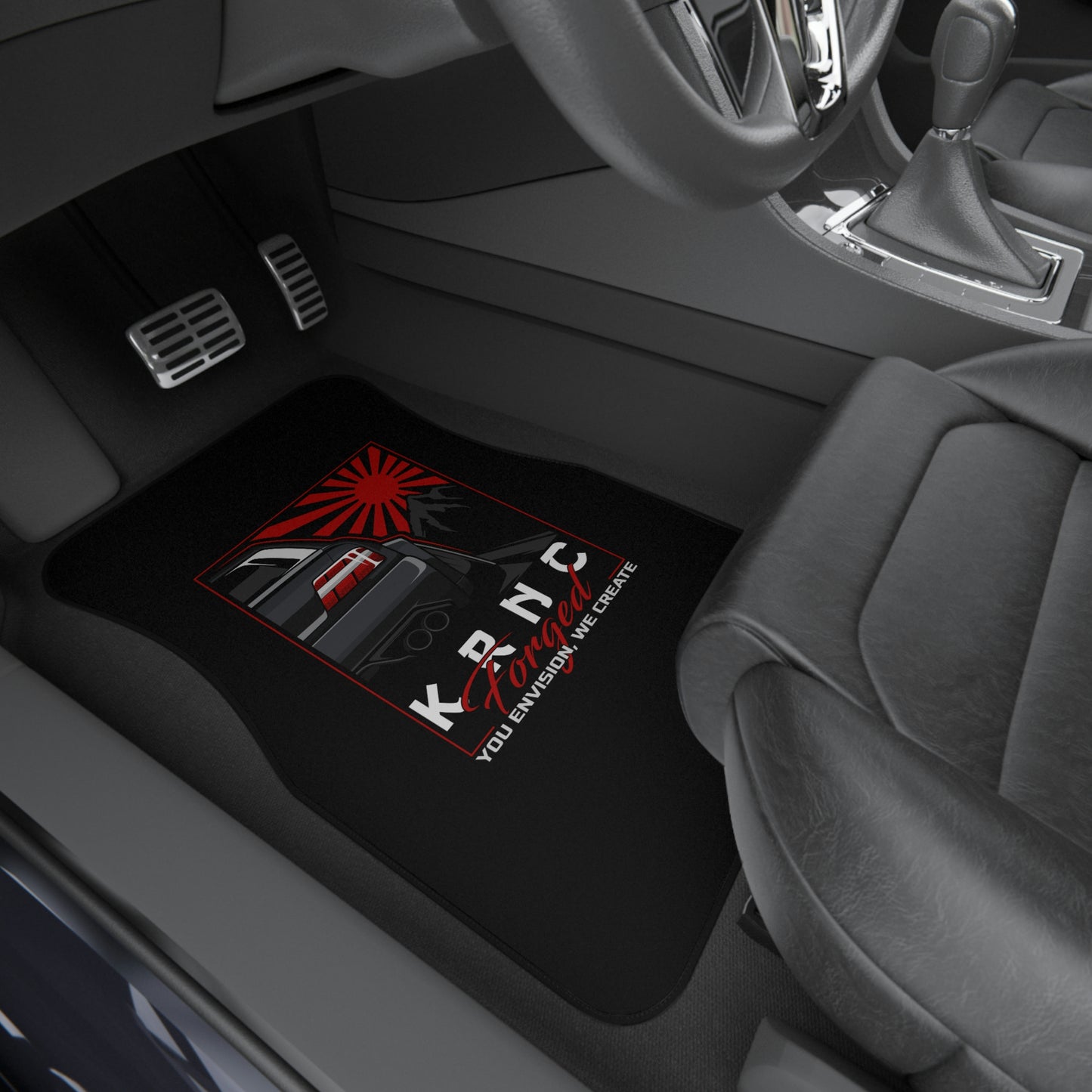 KRNC Forged - Alfombrillas Coche (Juego de 4)