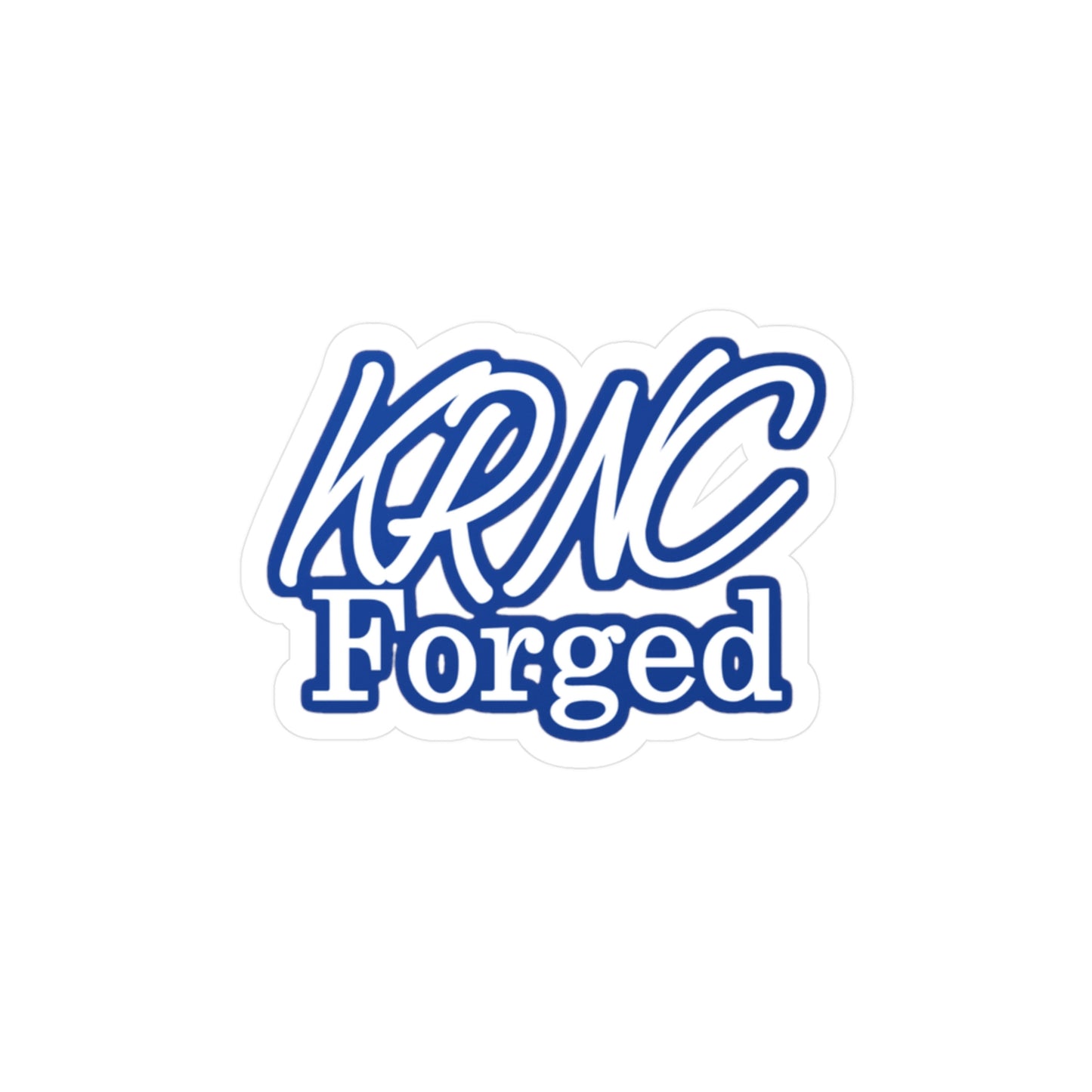 KRNC forjado - Calcomanía